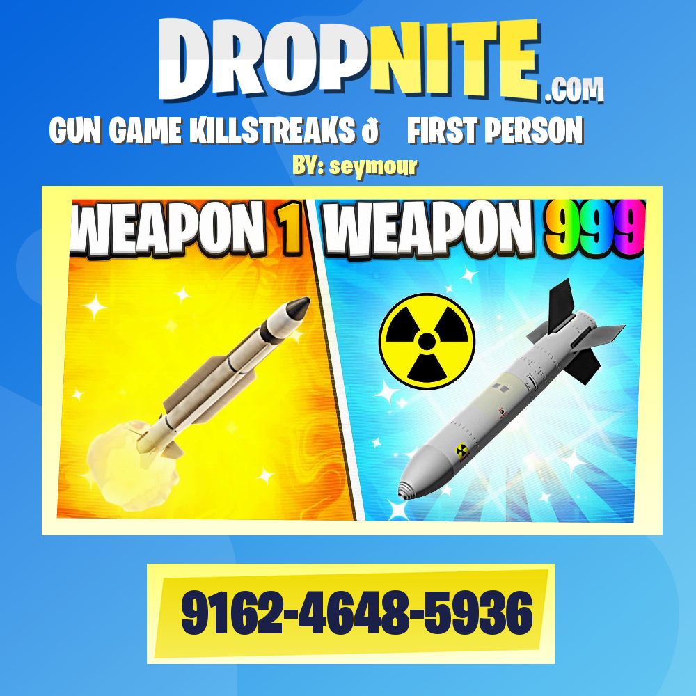 GUN GAME KILLSTREAKS 💀 FIRST PERSON