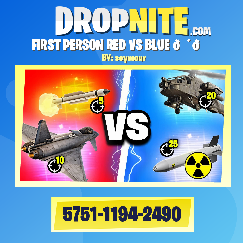 FIRST PERSON RED VS BLUE 🔴🔵