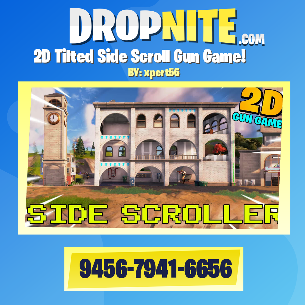 2D Tilted Side Scroll Gun Game!