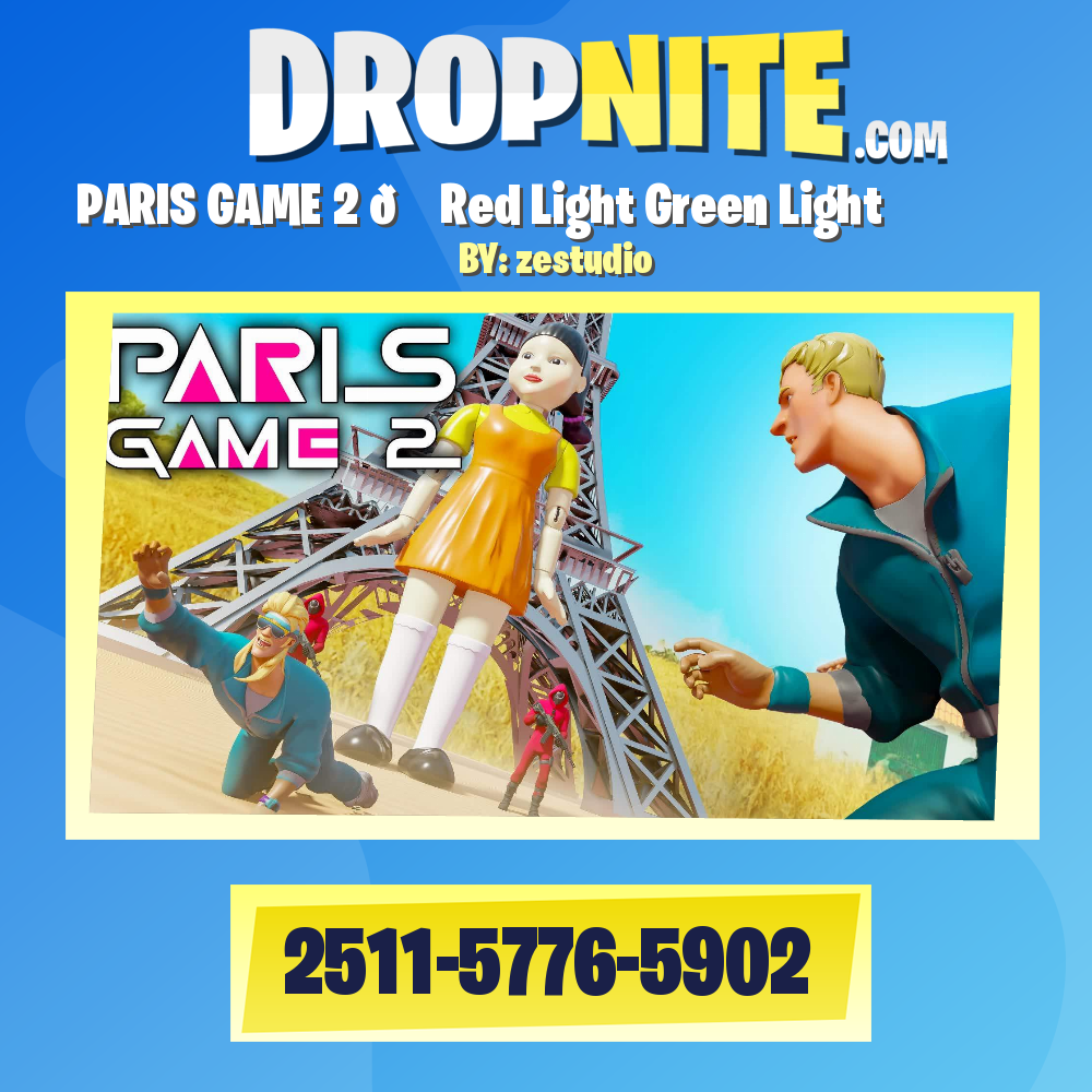 PARIS GAME 2 🦑 Red Light Green Light