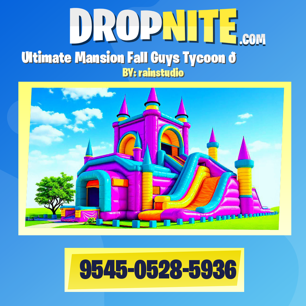 Ultimate Mansion Fall Guys Tycoon 👑