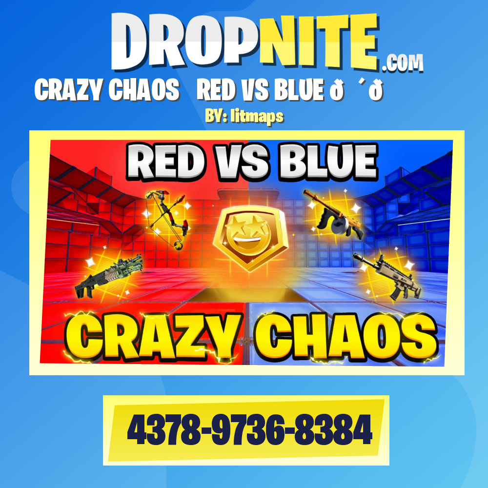CRAZY CHAOS ⭐ RED VS BLUE 🔴🔵