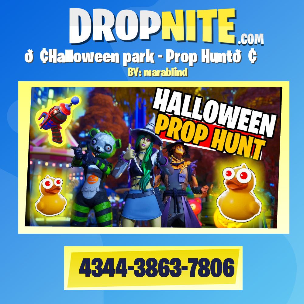🎢Halloween park - Prop Hunt🎢