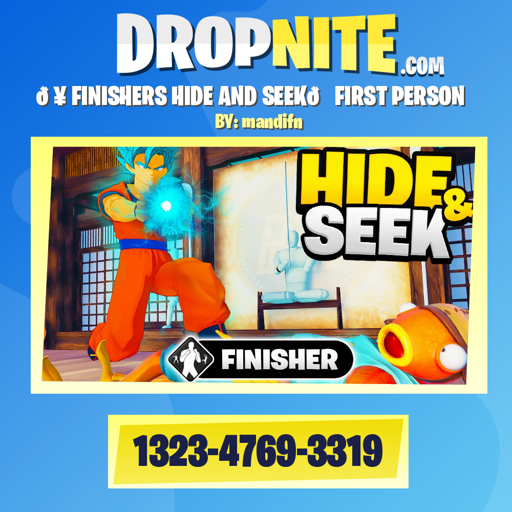 🥊FINISHERS HIDE AND SEEK👀FIRST PERSON