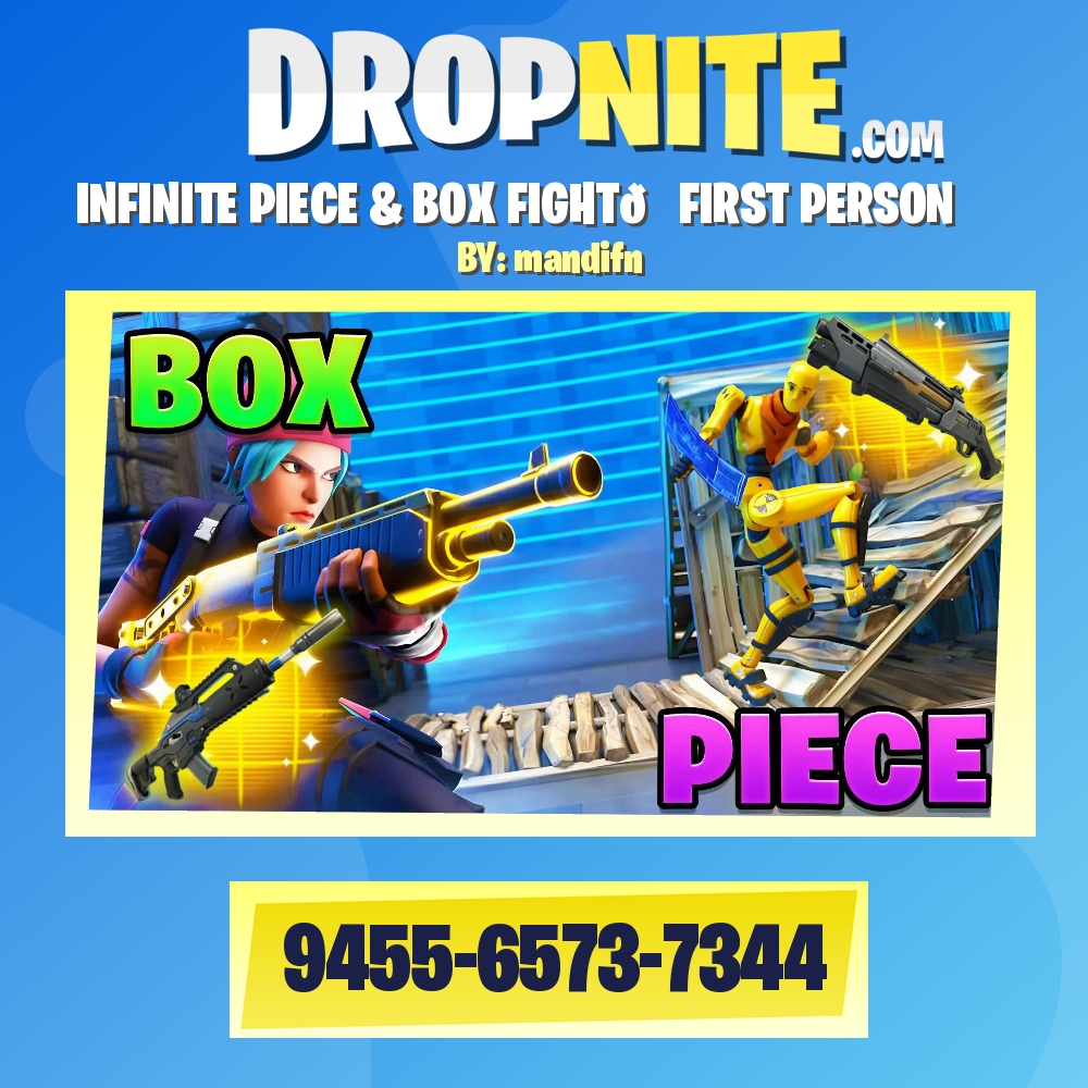 INFINITE PIECE & BOX FIGHT📦FIRST PERSON