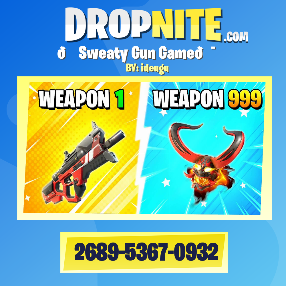 🏝️Sweaty Gun Game🎯