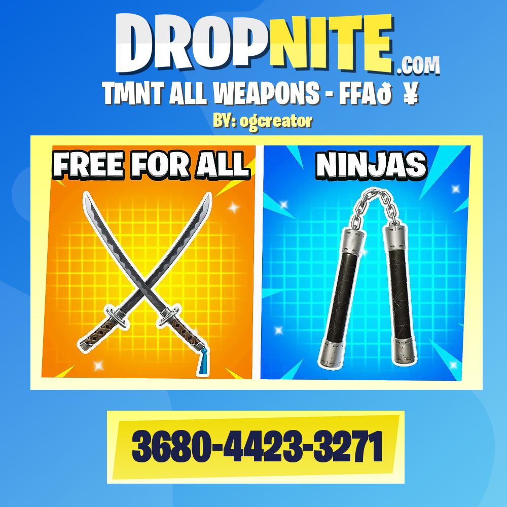 TMNT ALL WEAPONS - FFA🔥