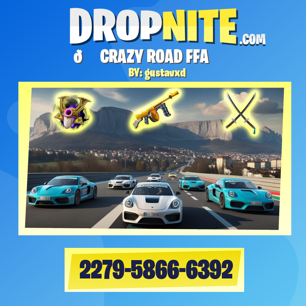 🏜️ CRAZY ROAD FFA