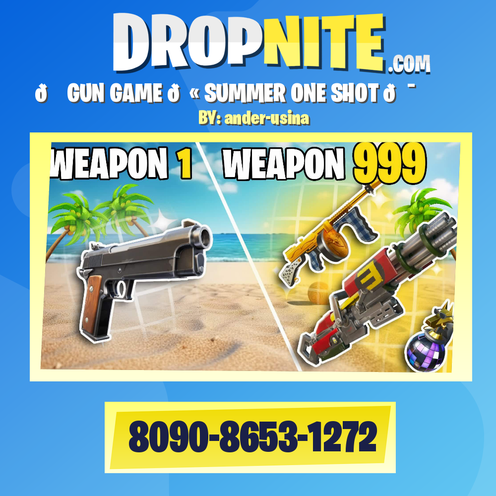 😎 GUN GAME 🔫 SUMMER ONE SHOT 🎯