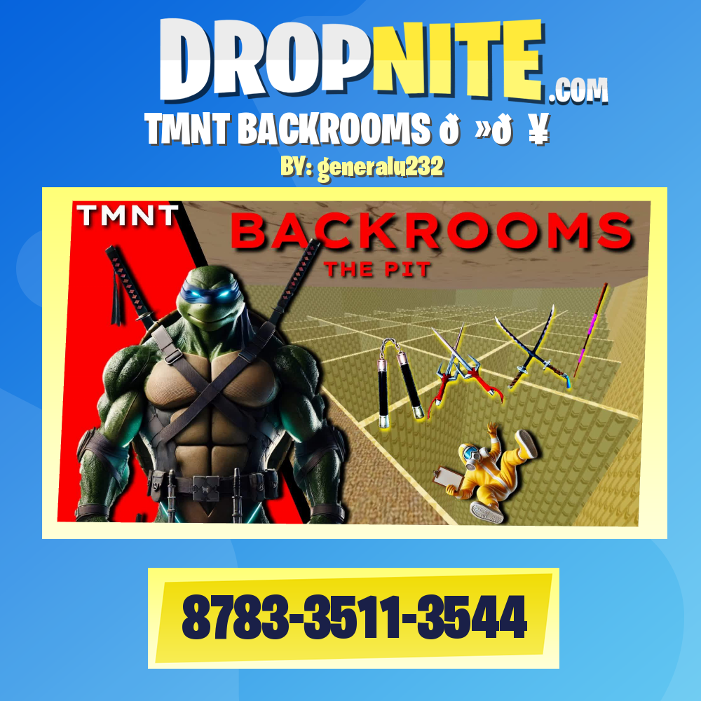 TMNT BACKROOMS 👻🔥