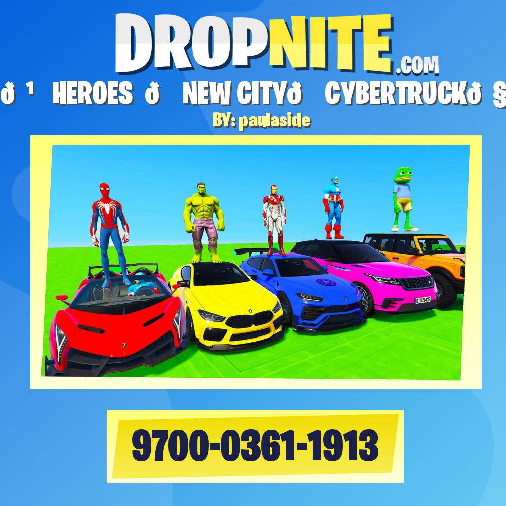 🕹️  HEROES  🏁 NEW CITY🚗 CYBERTRUCK🔧