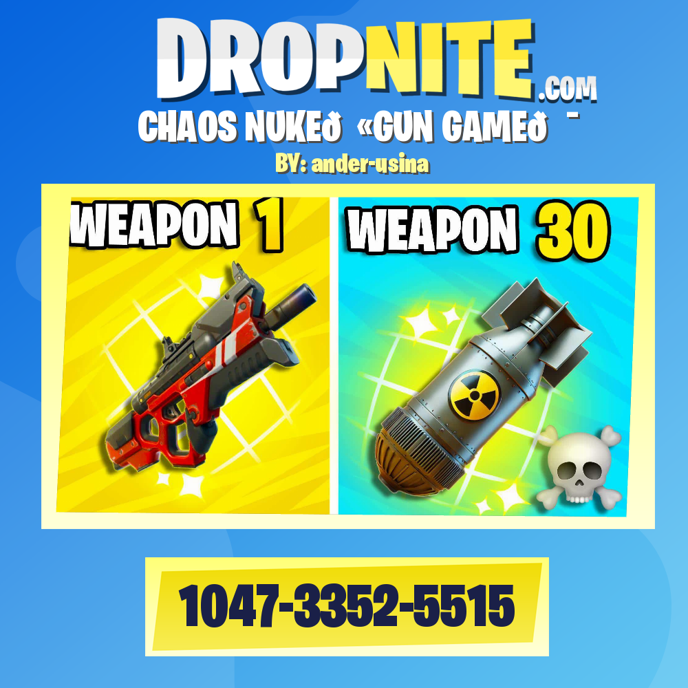 CHAOS NUKE🔫GUN GAME🎯