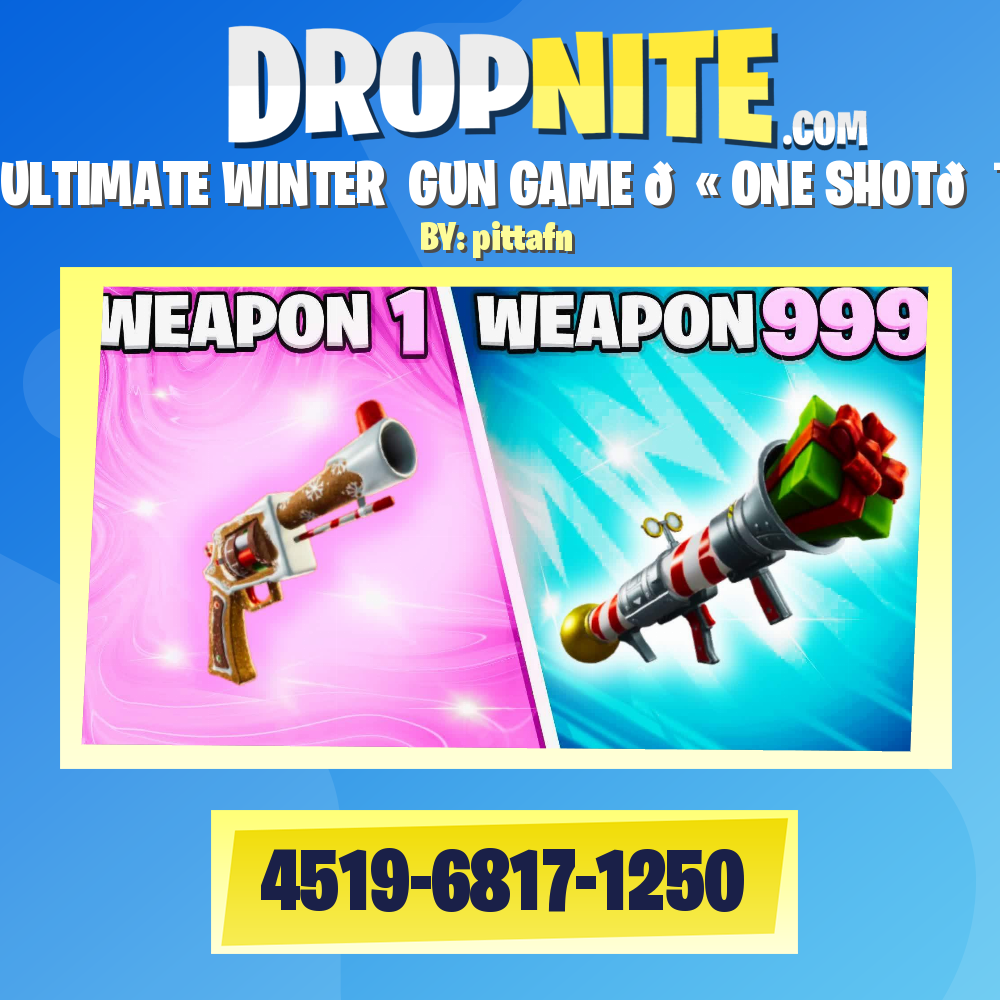 ULTIMATE WINTER❄️GUN GAME 🔫 ONE SHOT🎯