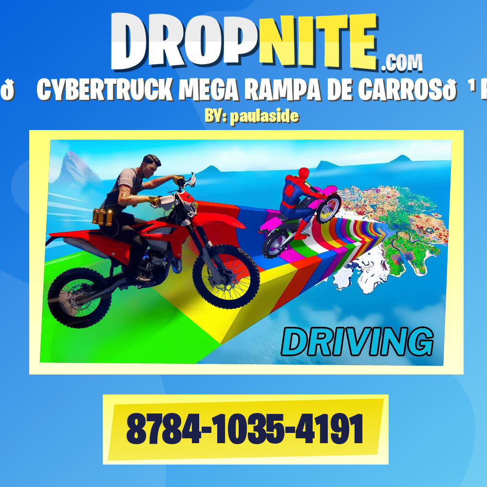 🚗 CYBERTRUCK MEGA RAMPA DE CARROS🕹️RED
