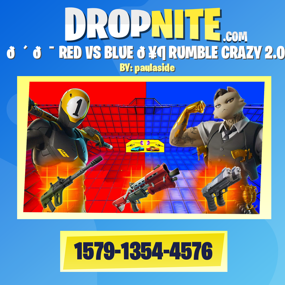 ⚡️🔴 💯 RED VS BLUE 🥶 RUMBLE CRAZY 2.0