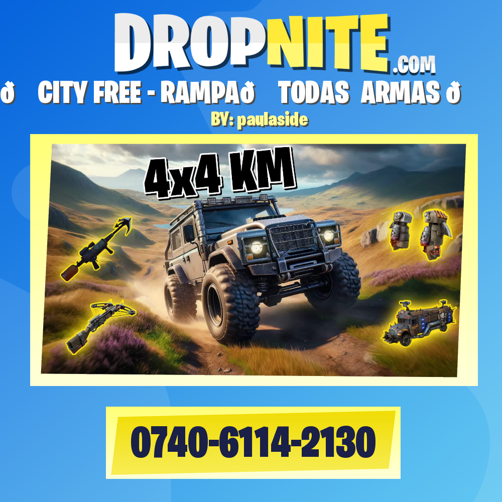 🌄 CITY FREE - RAMPA🚙 TODAS  ARMAS 🏙️