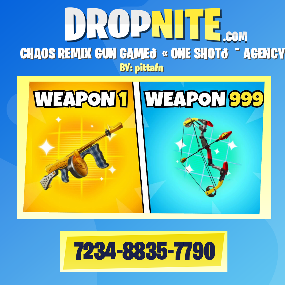 CHAOS REMIX GUN GAME🔫 ONE SHOT🎯 AGENCY