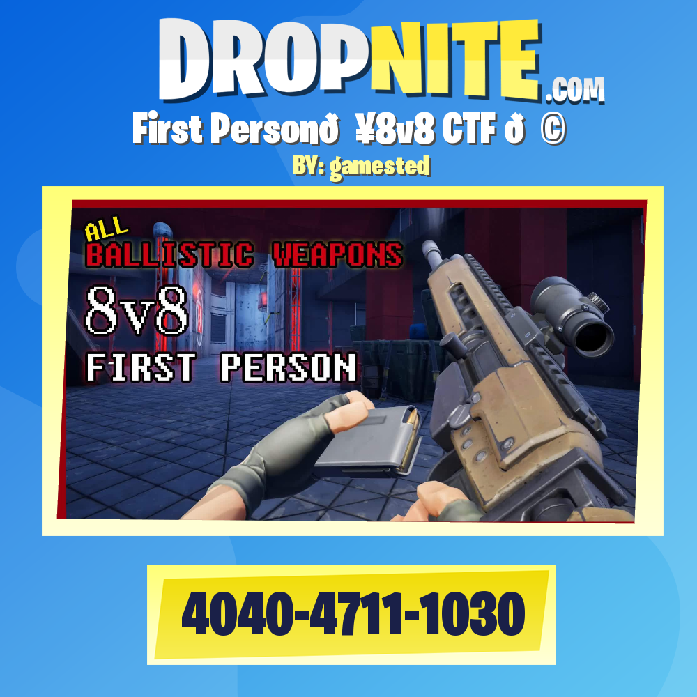 First Person💥8v8 CTF 🚩