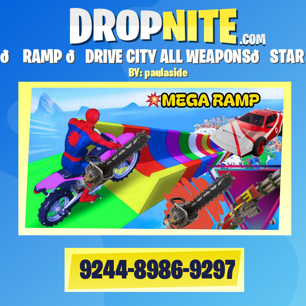 🌇 RAMP 🚔DRIVE CITY ALL WEAPONS🚙STAR 2