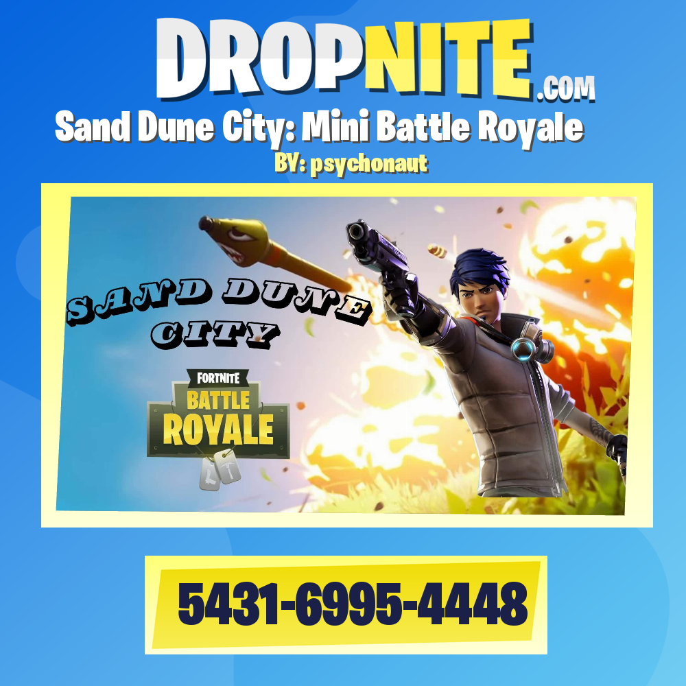 Sand Dune City: Mini Battle Royale