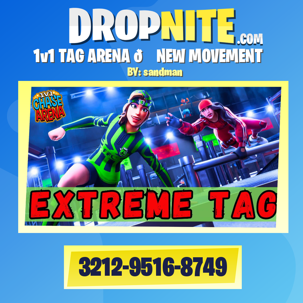 1v1 TAG ARENA 🏃 NEW MOVEMENT