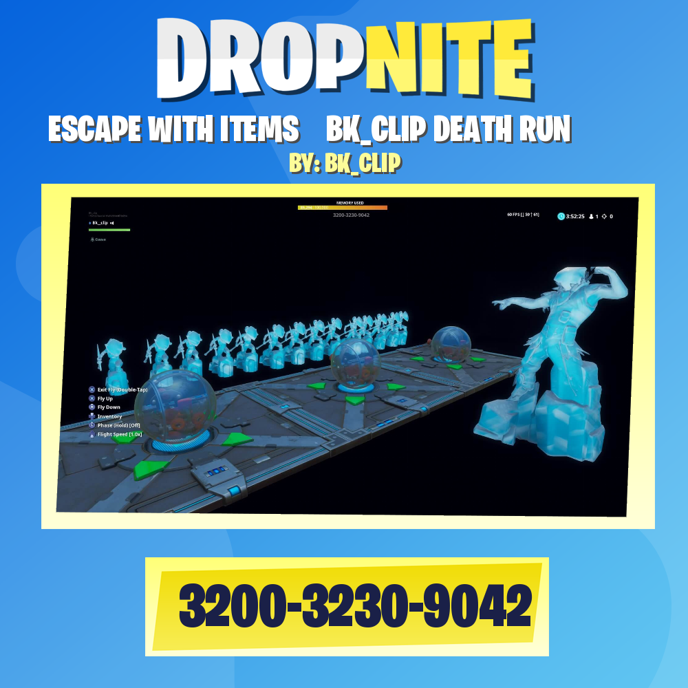 ESCAPE WITH ITEMS    BK_CLIP DEATH RUN