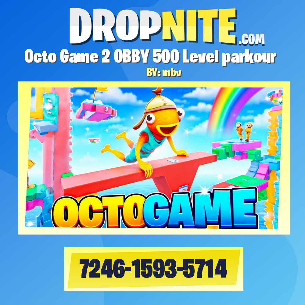 Octo Game 2 OBBY 500 Level parkour