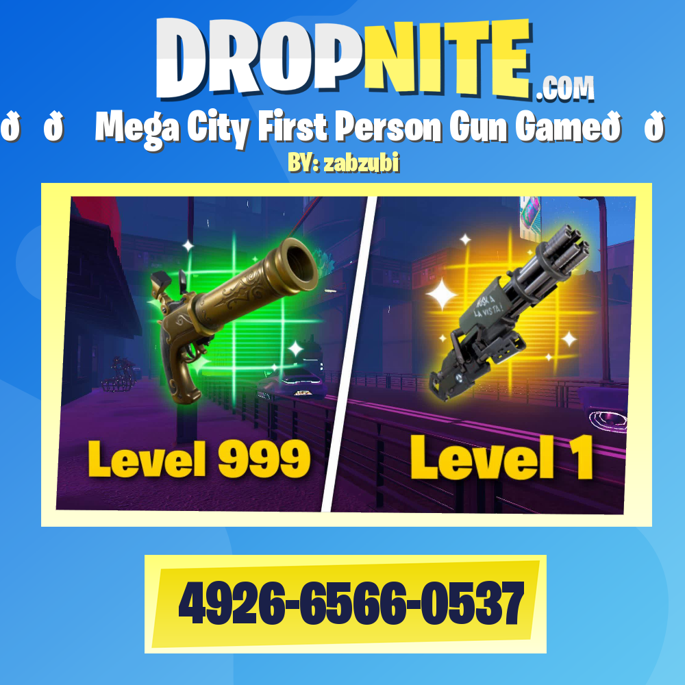 🏆👑 Mega City First Person Gun Game👑🏆