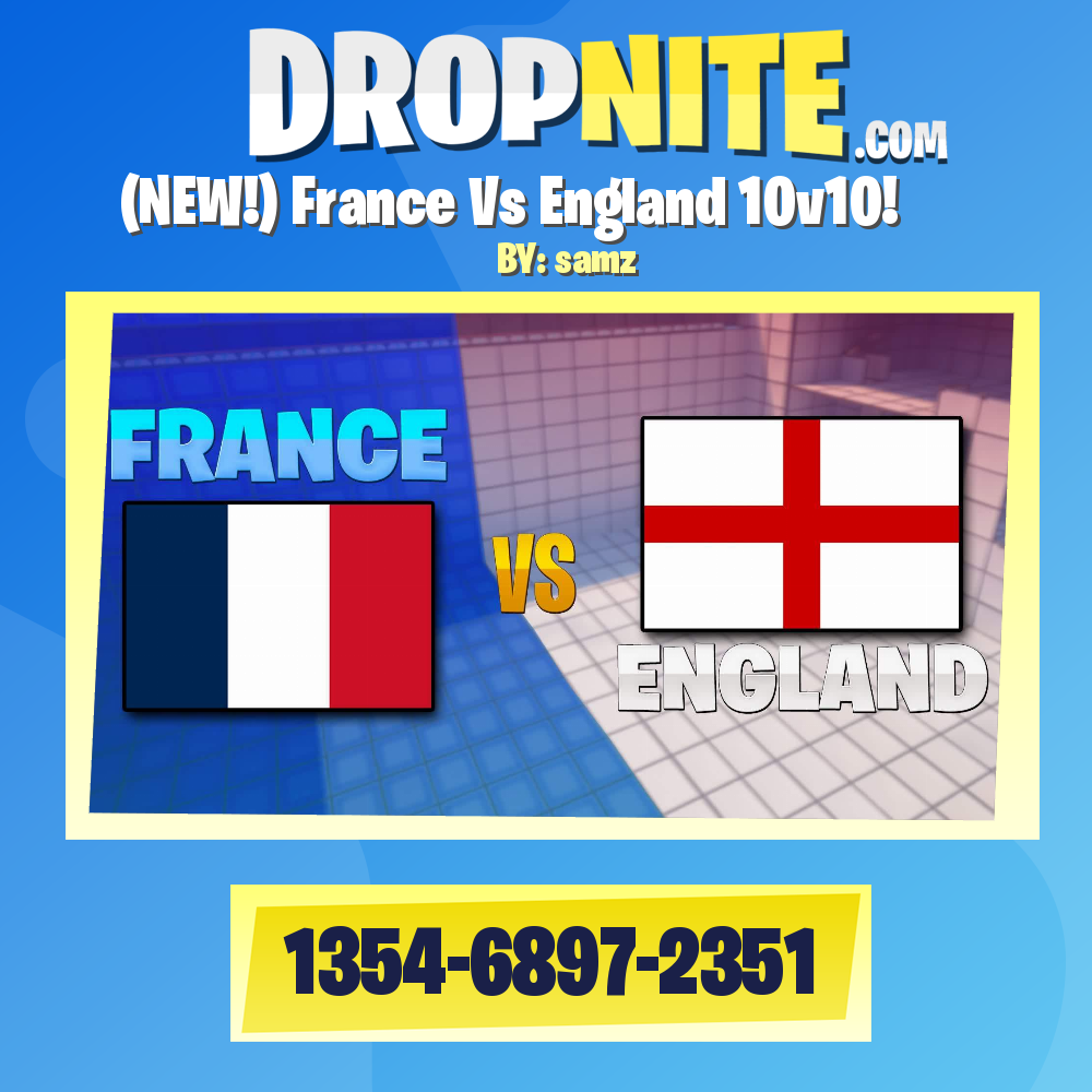 (NEW!) France Vs England 10v10!
