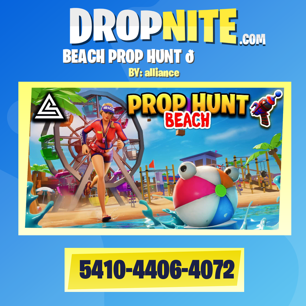 BEACH PROP HUNT 🏖️