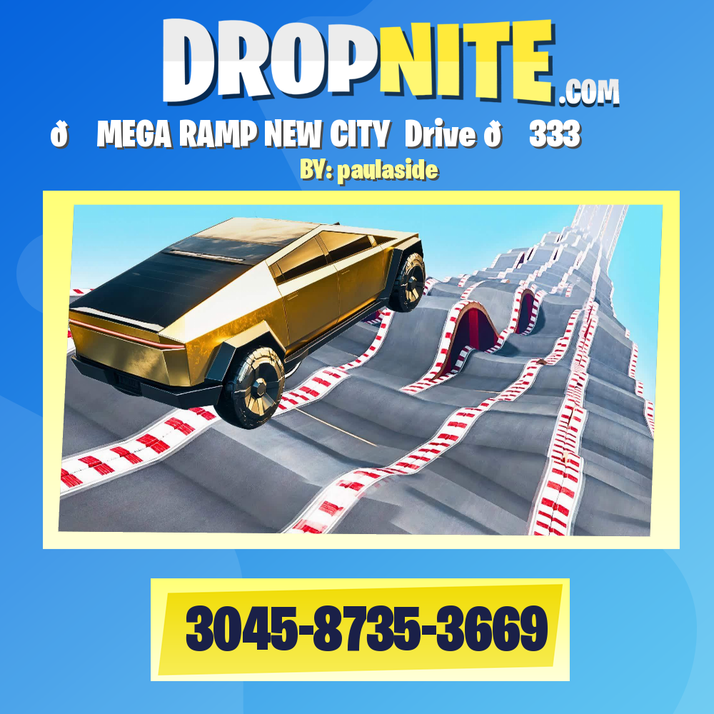 🌇 MEGA RAMP NEW CITY  Drive 🚙 333