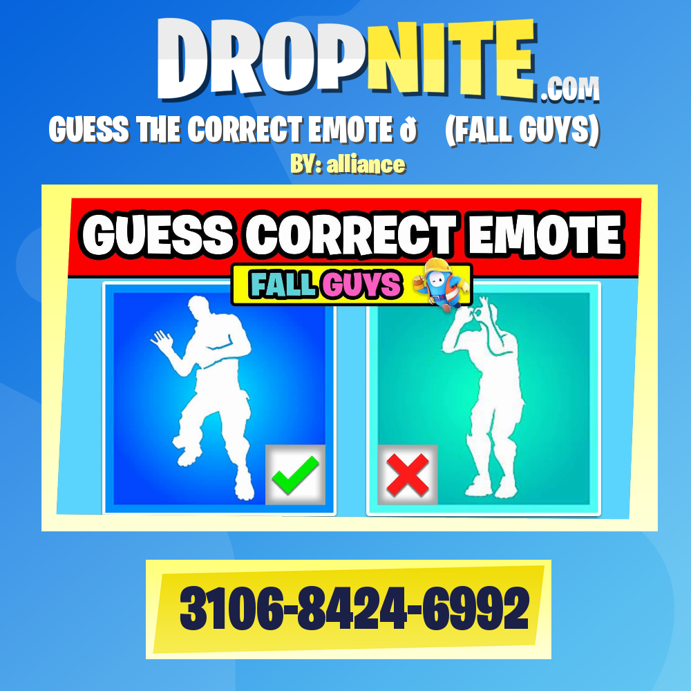 GUESS THE CORRECT EMOTE 🔎 (FALL GUYS)