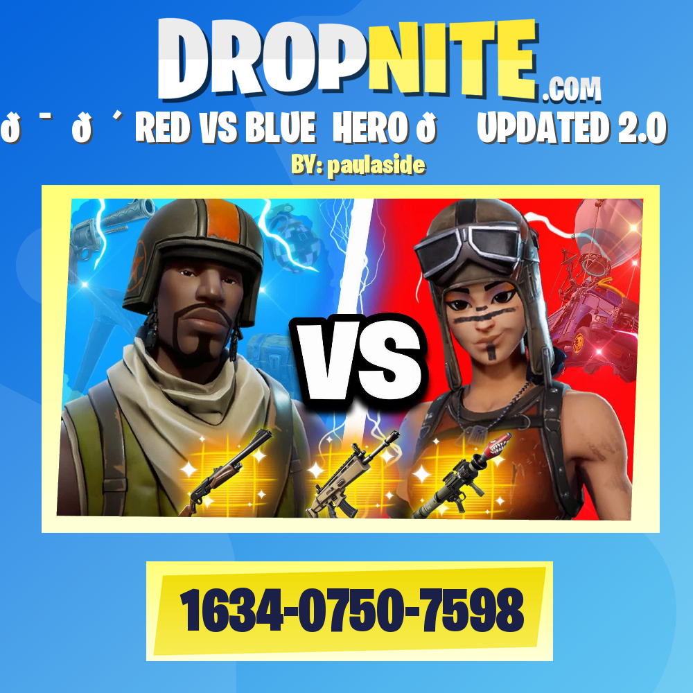 🎯⚡️🔴 RED VS BLUE  HERO 🔵⚡️UPDATED 2.0