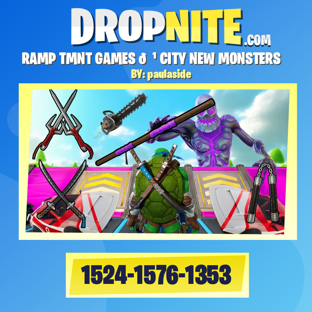 RAMP TMNT GAMES 🕹️CITY NEW MONSTERS