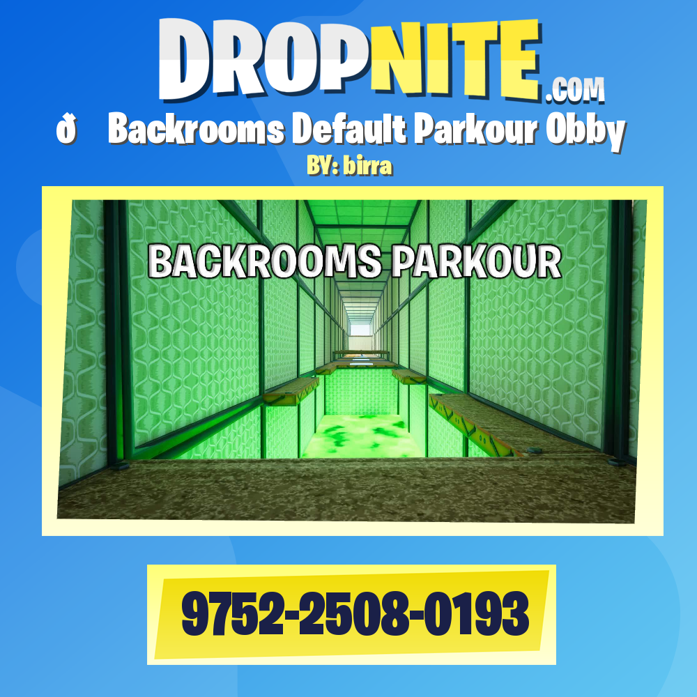 📦 Backrooms Default Parkour Obby