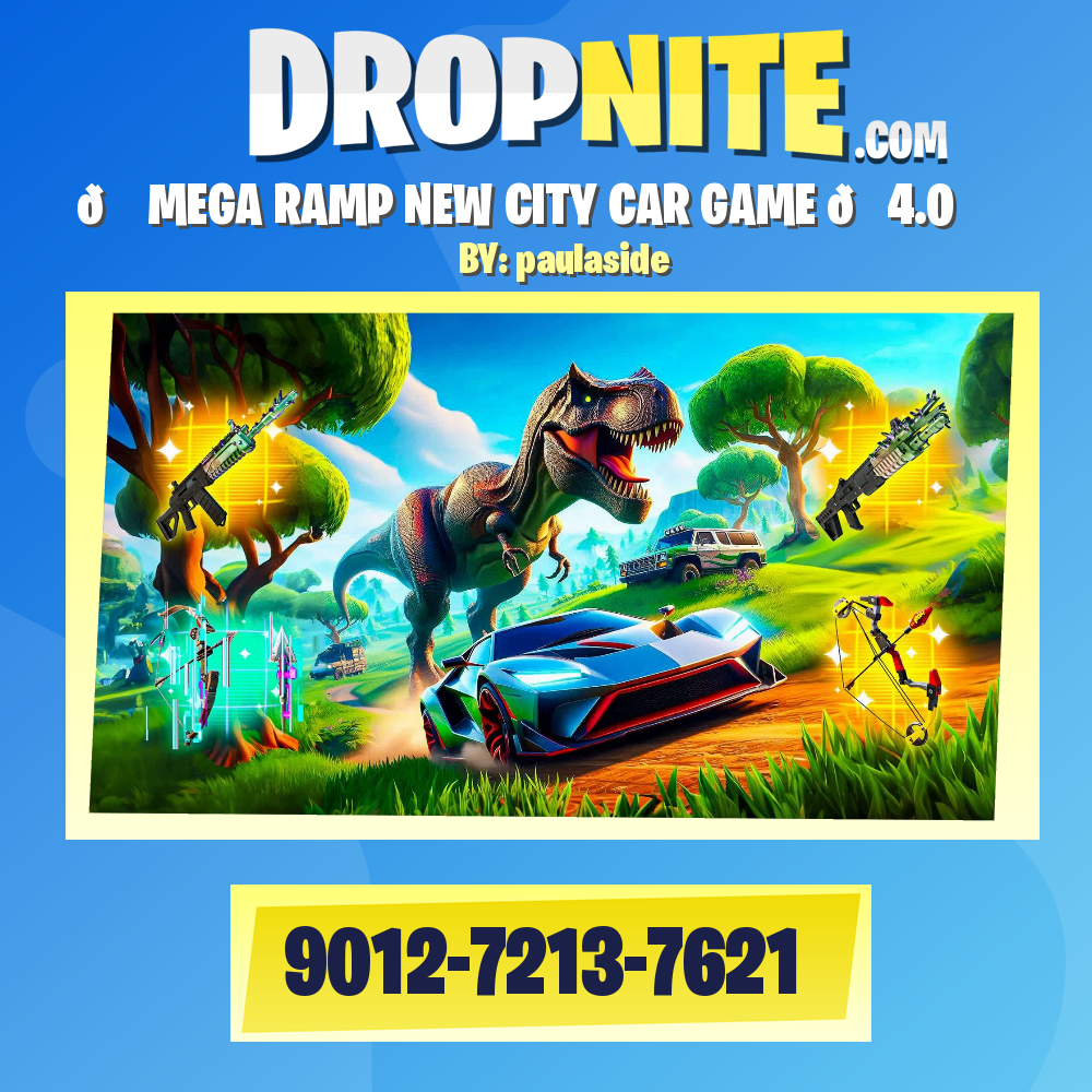 🌇 MEGA RAMP NEW CITY CAR GAME 🚙4.0