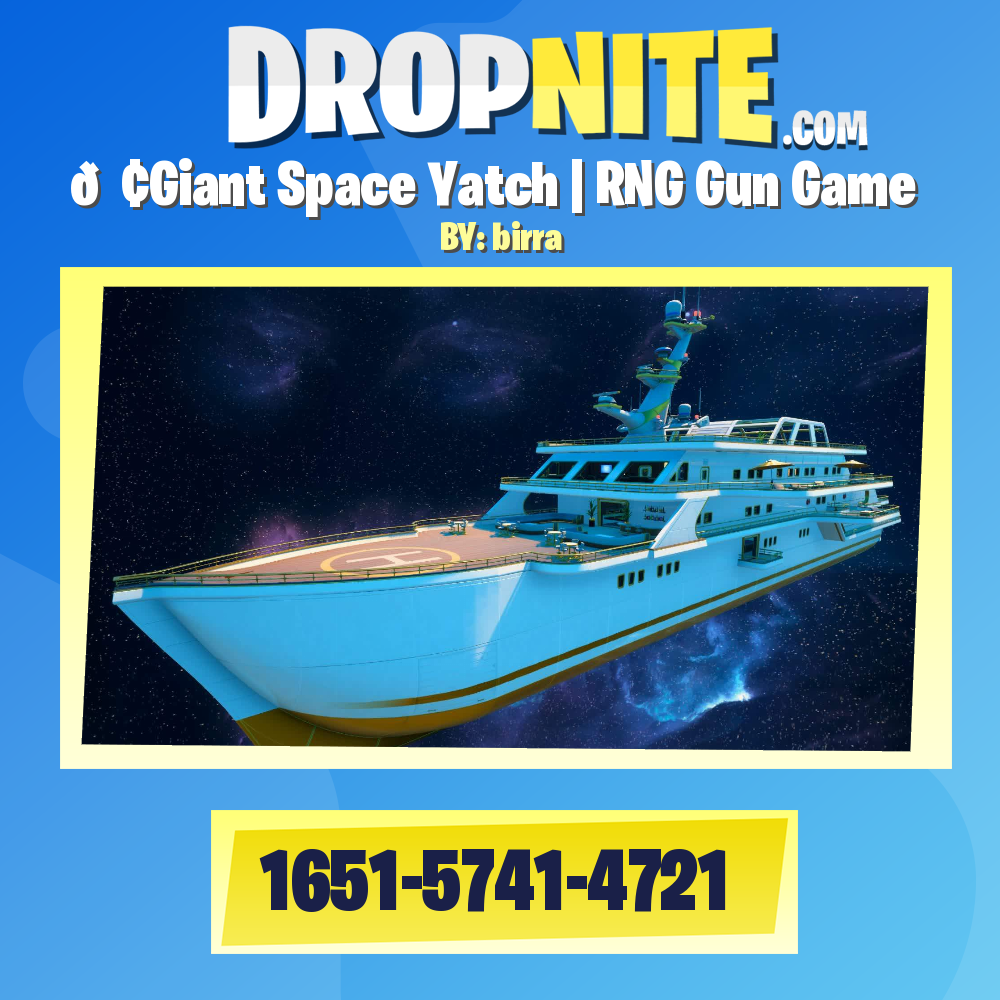 🚢Giant Space Yatch | RNG Gun Game