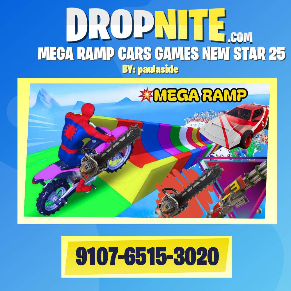 MEGA RAMP CARS GAMES NEW STAR 25