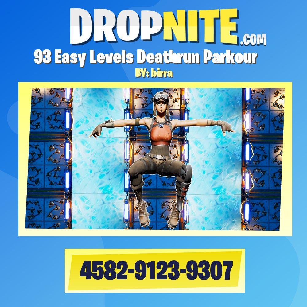 93 Easy Levels Deathrun Parkour