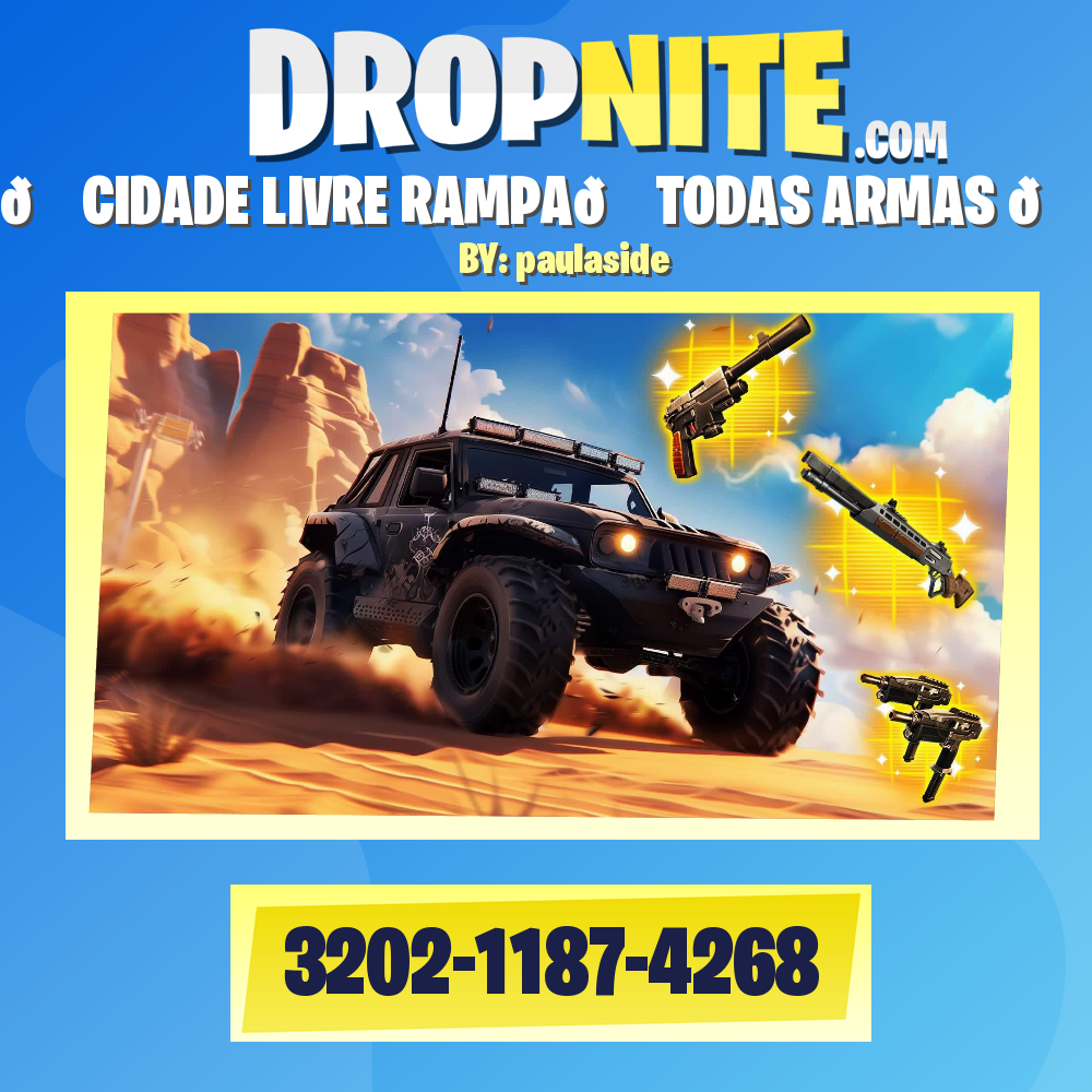 🌄 CIDADE LIVRE RAMPA🚙 TODAS ARMAS 🏙️
