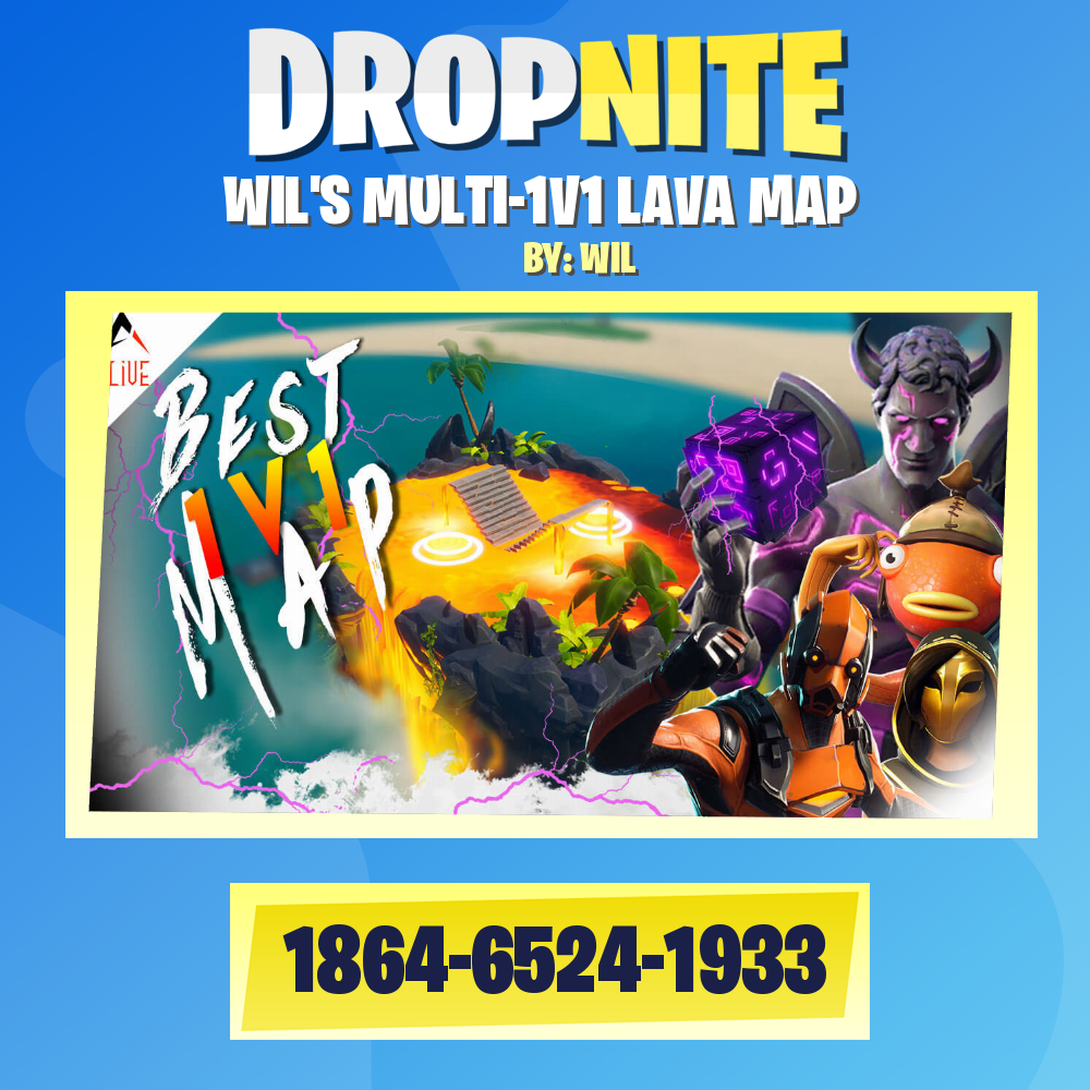 WIL'S MULTI-1V1 LAVA MAP
