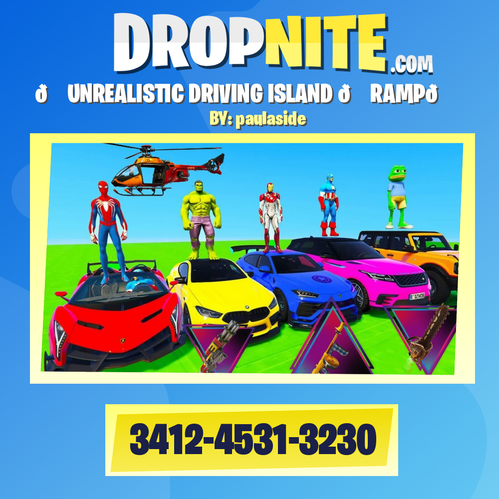 🌇 UNREALISTIC DRIVING ISLAND 🌇 RAMP🚙