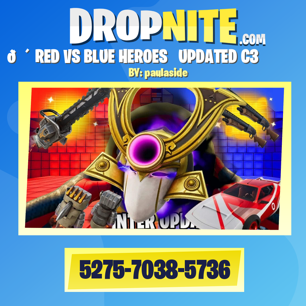 ⚡️🔴 RED VS BLUE HEROES ⚡️UPDATED C3
