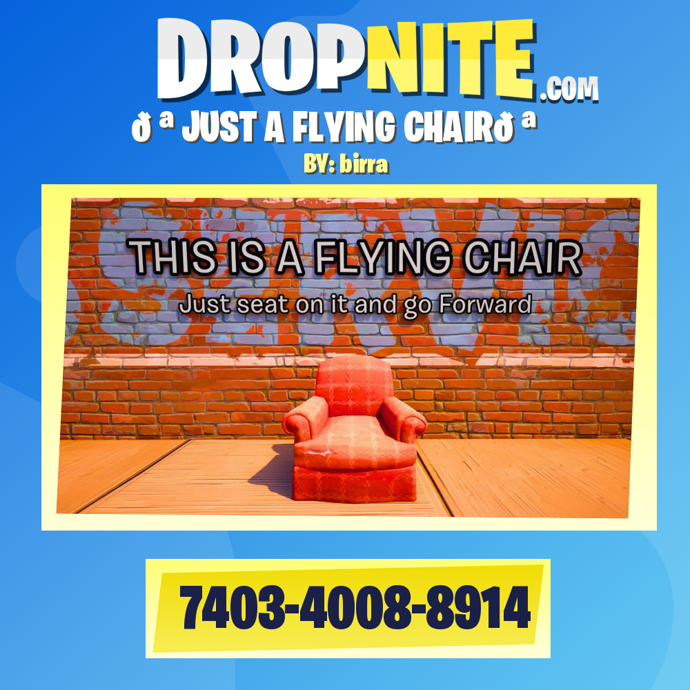 🪑JUST A FLYING CHAIR🪑