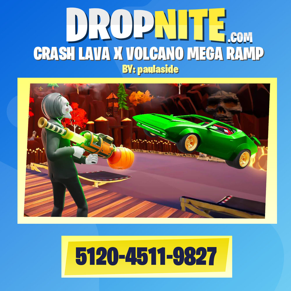 CRASH LAVA X VOLCANO MEGA RAMP