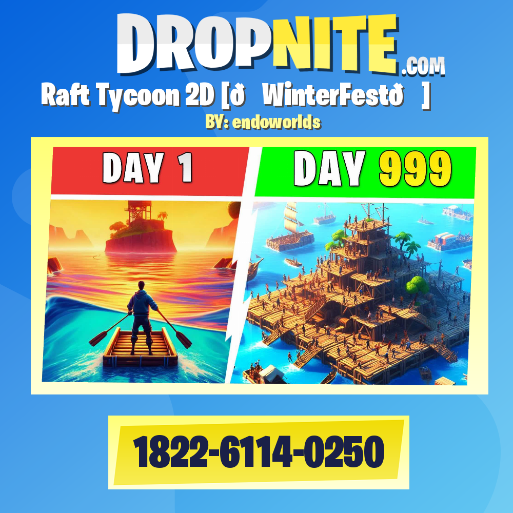 Raft Tycoon 2D [🎄WinterFest🎄]