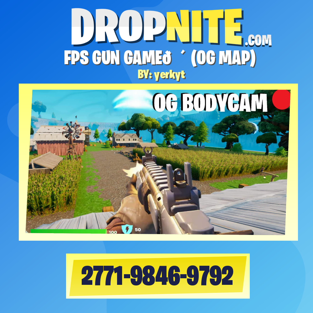 FPS GUN GAME🔴 (OG MAP)