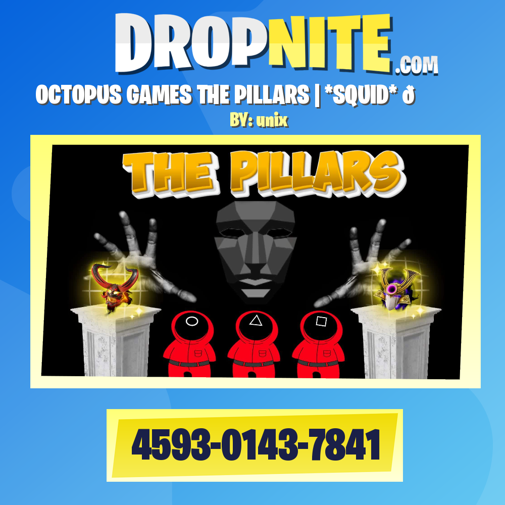 OCTOPUS GAMES THE PILLARS | *SQUID* 🦑