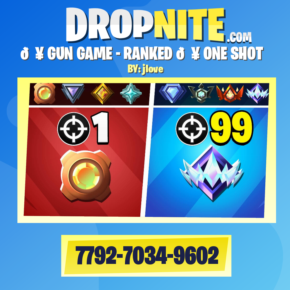 💥 GUN GAME - RANKED 💥 ONE SHOT