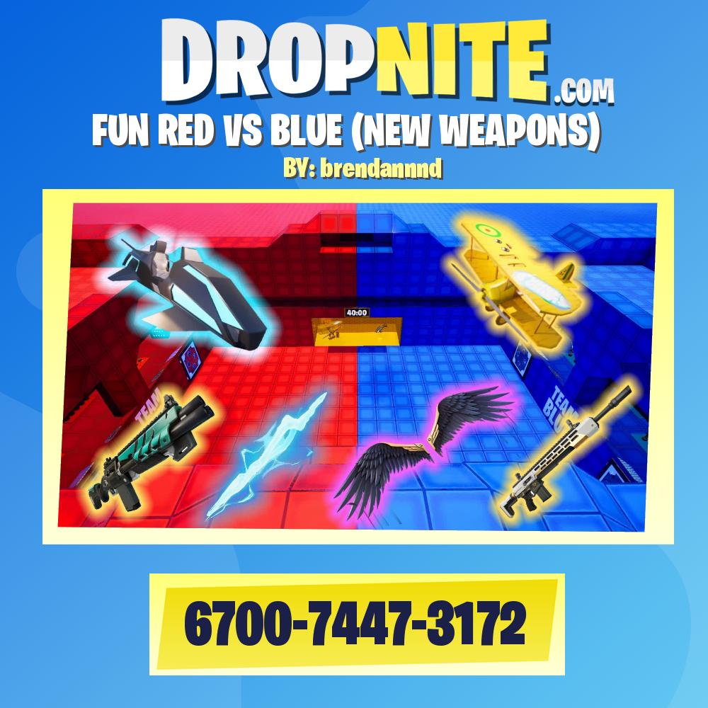 FUN RED VS BLUE (NEW WEAPONS)